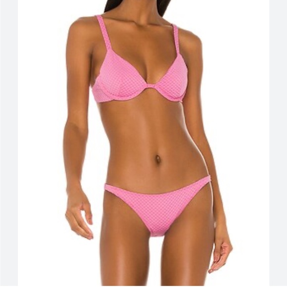 Onia Pink Bikini Set - Picture 1 of 9